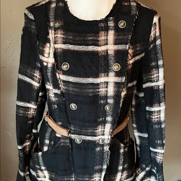 Free People *Vivienne* Double-Breasted Wool Jacket - Picture 5 of 16